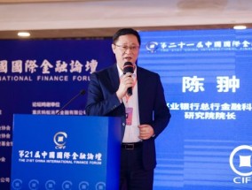 兴业银行总行金融科技研究院院长陈翀出席第21届中国国际金融论坛