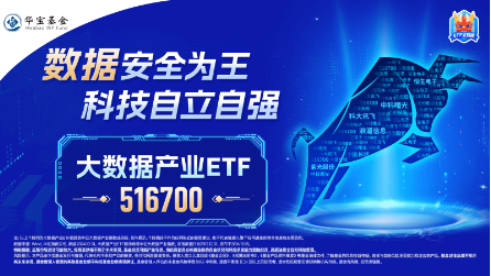 霸居全市场ETF涨幅第三！大数据产业ETF猛拉3.9%，AI炸翻全场，创业板人工智能ETF华宝（159363）劲涨2.7%