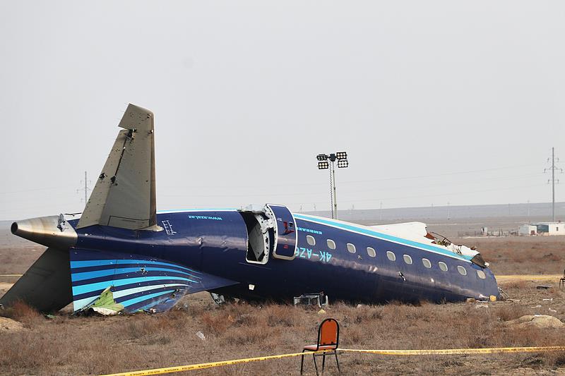 俄航空署称愿全力配合调查阿塞拜疆航空客机坠毁事件